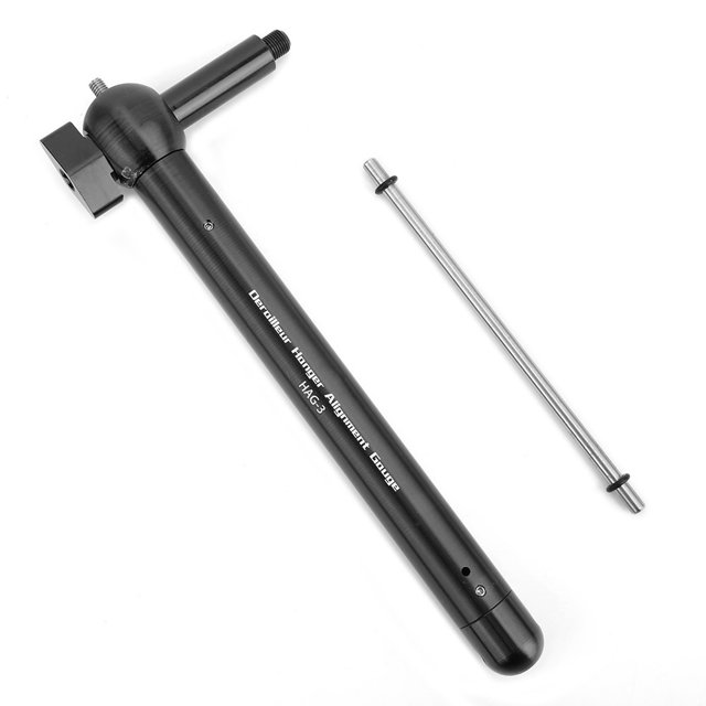 Bike Tail Hook Calibration Tools Derailleur Hanger Alignment Gauge for Mountain Bicycleblack