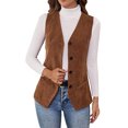 thumbnail image 1 of Wensltd Gilet Sans Manches Décontracté pour Femmes, Léger et Confortable, P-2TG, 1 of 8