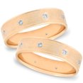 thumbnail image 1 of Ensemble de Bague de Mariage en Diamant Brossé Confort 2ct Or, 1 of 1