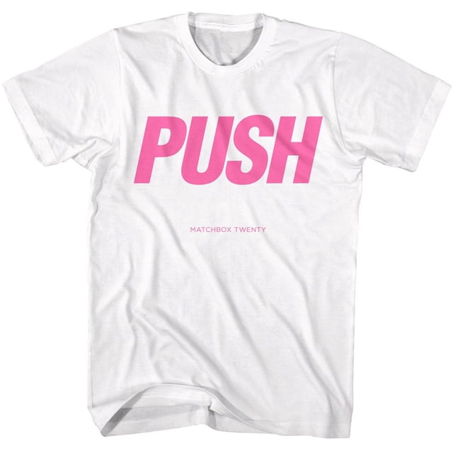 Matchbox Twenty Push T-Shirt Blanc pour Adulte 5TG