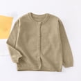 thumbnail image 1 of Cowsor Little Girl Knit Cardigan Sweater - Toddler Button Down School Uniforms Cardigan, 1 of 6