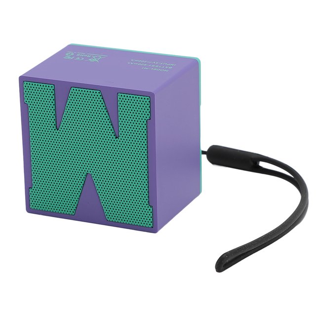 Portable Bluetooths Speaker, Wirelessly Miniature Stereo Speaker Noise Reduction, IP54 Water Proof Lanyard Pocket Bluetooths Speaker for Travel Outdoor
