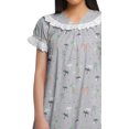 thumbnail image 2 of Moomaya Chemise de Nuit en Coton Imprimée pour Femmes à Manches Courtes, 2 of 5