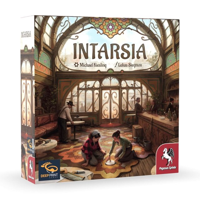 Pegasus Spiele Jeu de Société Intarsia