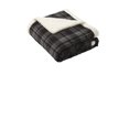 thumbnail image 1 of Port Authority Flannel Sherpa Blanket. BP43, 1 of 1