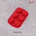 thumbnail image 1 of MesaSe Christmas Tree Elk Silicone Mousse Cake Baking Mold Santa Snowflake Chocolate Bi, 1 of 4
