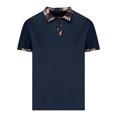 thumbnail image 1 of Birdeem Chemises pour Hommes Chemise Décontractée à Rayures avec Boutons et Col, 1 of 10
