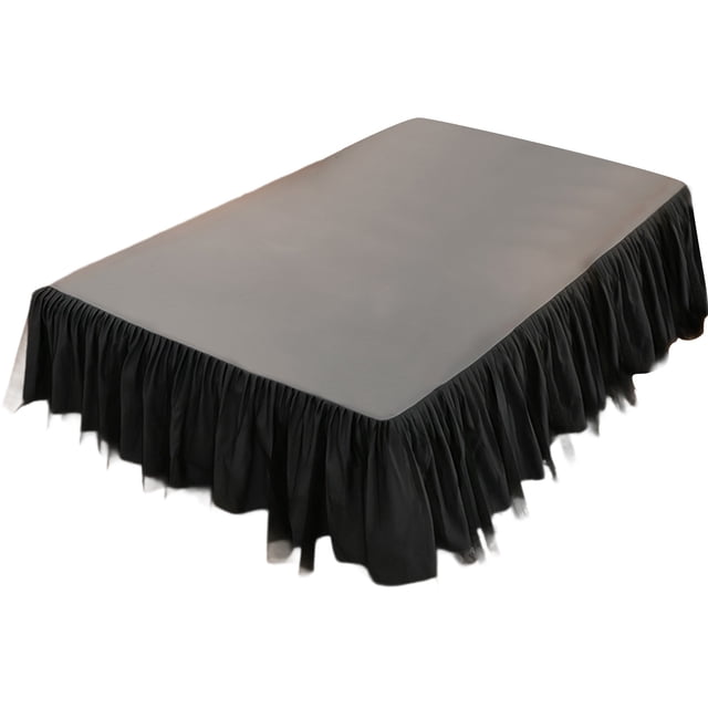 Protège-matelas Antidérapant Jupe de Lit en Maille avec Barrière contre la Poussière, Convient à la Décoration de la Maison 59x79 Po