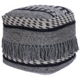 thumbnail image 1 of Butler Specialty Brynn Square Pouffe In Gray, 1 of 8