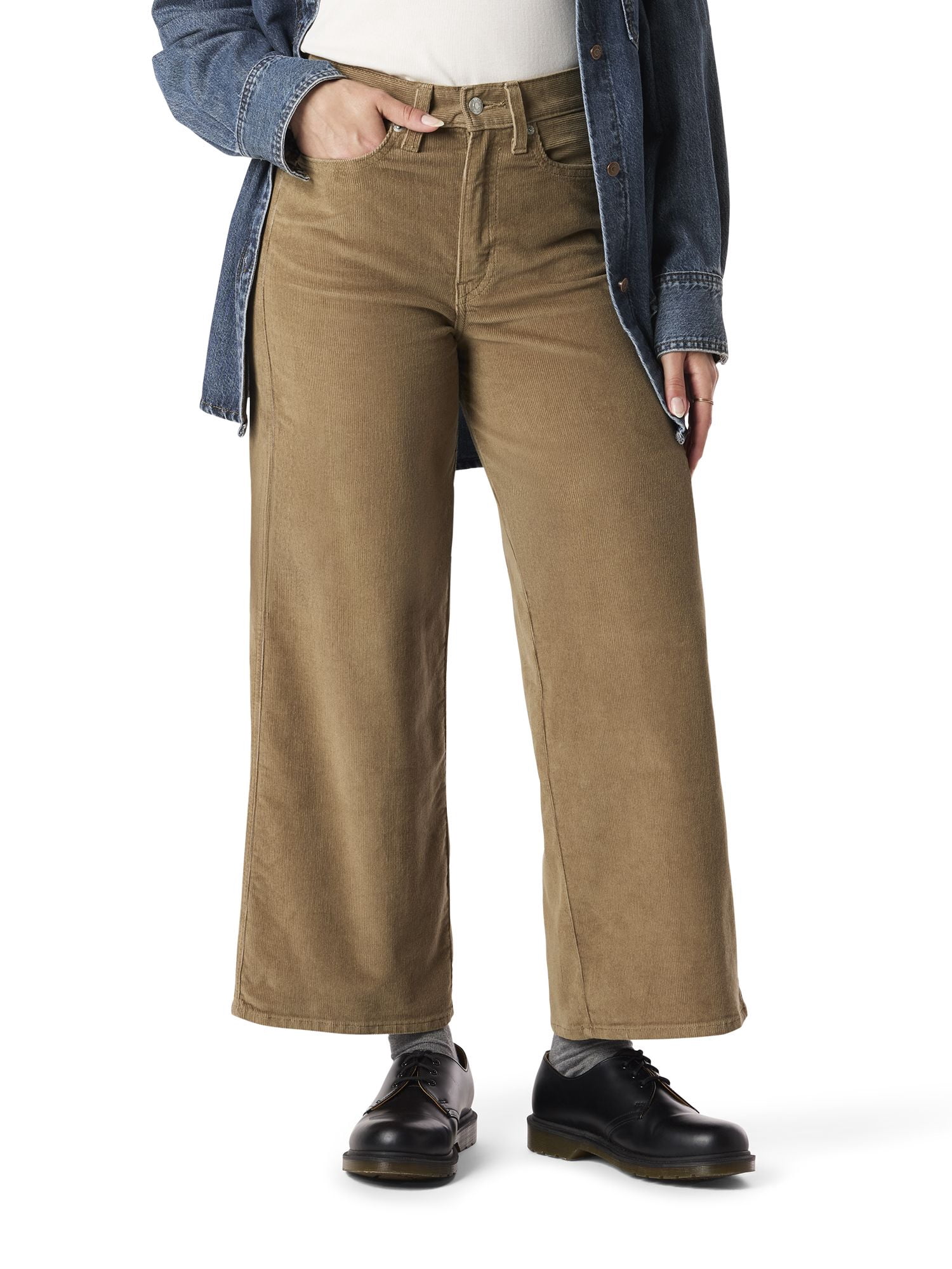 Levi Strauss Signature™ Women's Vintage Wide Leg Crop Jeans