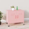 thumbnail image 1 of vidaXL Storage Cabinet Pink 60x35x56 cm Steel, 1 of 5