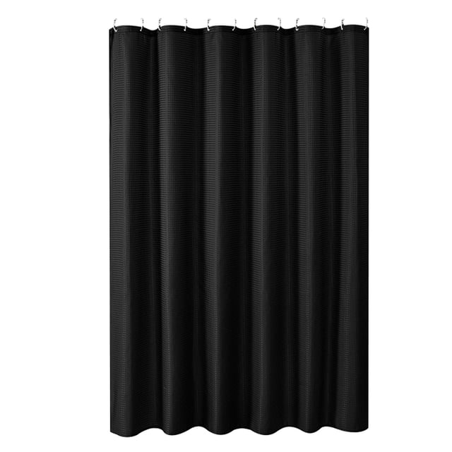 Rideau de Douche de Classification de Produit et Rideau en Polyester Imperméable pour Salle de Bain avec Tissu, Déco Maison et Conception Durable Résistant à l'Eau