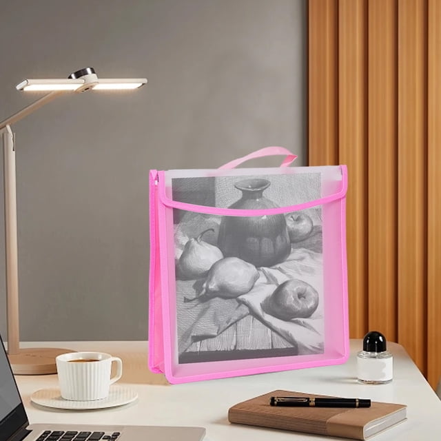 Thickened Edging A3 Artwork Storage Bag Watertight Office Folder Storage Bag Exam Paper Storage Bag