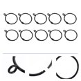 thumbnail image 5 of 20Pcs Curtain Rings Eyelet Rings Tension Rod Metal Buckles Window Hanger, 5 of 5