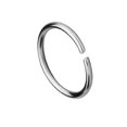 thumbnail image 1 of Gold IP or Surgical Steel Nose Ring or Cartilage Hoop with Comfort Round Ends, 1 of 2