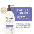 thumbnail image 1 of Aveeno Stress Relief Moisturizing Lotion, Lavender, Prebiotic Oat, Non-Comedogenic Moisturizer, 1 of 7