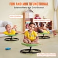 thumbnail image 3 of KFFKFF Chaise Pivotante pour Enfant, Chaise Rotative Éléphant pour Enfants jusqu'à 220 Lb, Rotation à 360 Degrés, Jouet Sensoriel pour Enfants Autistes, Vert, 3 of 9