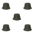 thumbnail image 3 of VONKY Comfortable And Breathable Fisherman Hat For Sun Protection Sunscreen Fisherman Cap Hat Summer Olive 58cm 5Set, 3 of 6