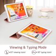 thumbnail image 4 of Case for iPad 7 (10.2-Inch, 7th Generation), Auto Wake/Sleep Cover, Black Rosegold, 4 of 8
