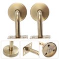 thumbnail image 3 of KAKOWELY Handrail Bracket 2pcs Handrail Wall Mounted Brackets Support Practical Handrail Holder Bracket2.76"X1.97"X1.97", 3 of 4