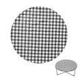 thumbnail image 1 of MesaSe Indoor Outdoor Patio  Fitted Vinyl Tablecloth Flannel Elastic Edge Waterproof Plastic Cover, 1 of 10