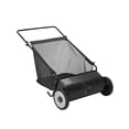 thumbnail image 1 of BeesClover 21-Inch Push Lawn Sweeper,7 Cu. Ft. Large Capacity Collection Bag,4 Spinning Brushes, Adjustable Height, Durable Steel Frame with Rubber Wheels, 1 of 6
