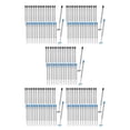 thumbnail image 2 of bedienty 30x Replaceable Ballpoint Pen Refills For Extended Lifespan Impact-resistant Metal Ball Points 5Set, 2 of 6