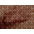 thumbnail image 4 of oneOone Cotton Poplin Fabric Diamond & Chevron Ikat Printed Fabric 1 Yard 42 Inch Wide, 4 of 4