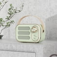 thumbnail image 3 of Birdeem Haut-Parleur Bluetooth Radio Fm Mini Portable Multifonction Usb Tf AUX Intérieur Extérieur Design Rétro Haut-Parleur Sans Fil, 3 of 10