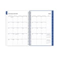 thumbnail image 2 of 2023 Weekly Monthly Planner, 5x8, Blue Sky, Simple Stripe Navy, 2 of 5