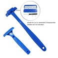 thumbnail image 3 of Back Shavers for Men Back Hair Remover Stretchable Back Razor Hair Trimmer Removal Tool Detachable & Foldable, 3 of 8