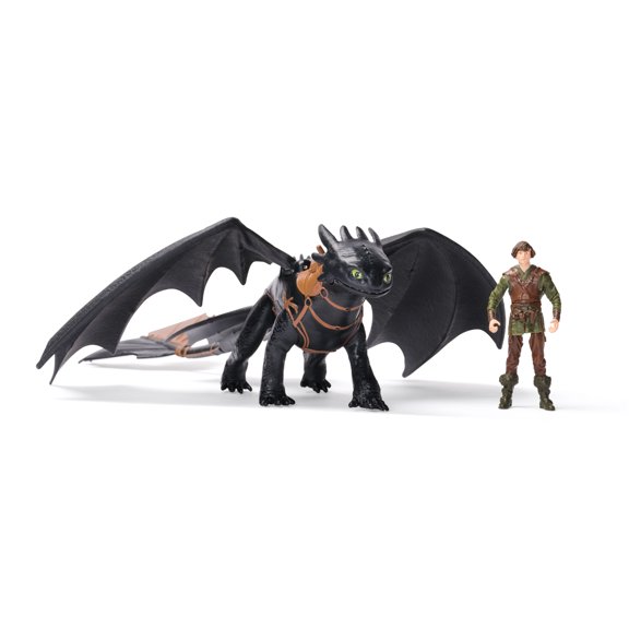Dreamworks Dragons, How to Train Your Dragon, Toothless & Hiccup, Viking Duo Action Figures, Ages 4+