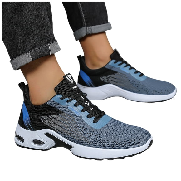 Mens Orthopedic Air Cushion Running Trainners Shoes Breathable Athletic Fitness Basketball Fashion Sneakers