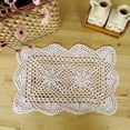 thumbnail image 2 of Magnifiques Napperons au Crochet Rectangulaires en Coton, 2 of 8