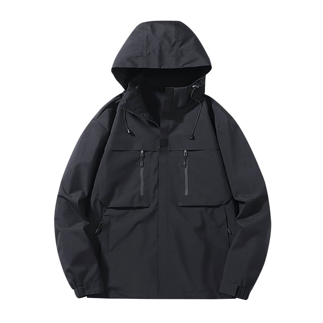Pisexur Windbreaker Jacket Men's Spring And Charge Coat Thin Outdoor Mountaineering And Riding Windproof Work Coat Hiking Jacket Men Rain Coat Mens Jacket