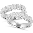 thumbnail image 1 of His Hers Diamond SI Wedding Ring Band 14K Set, 1 of 3