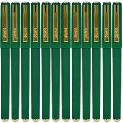 GZJCKJY 12Pcs Black Ink Gel Ink Rollerball Pens Medium Point 0.7mm Pens Smooth Writing for Office Black Gel Pen