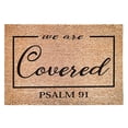 thumbnail image 1 of Front Door Mat Durable Coir Doormats Mat for Shoes By Front Door Inside Spring Rugs Indoor Low Profile Porch Patio Entrance Mat, Non Slip Outside Mat Doormat for Outdoor and Indoor Use, 1 of 9