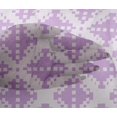 thumbnail image 4 of oneOone Viscose Chiffon Fabric Check Kasuri Printed Fabric 1 Yard 42 Inch Wide, 4 of 4