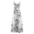 thumbnail image 5 of Rbaofujie Robe Débardeur Sans Manches à Col en V pour Femmes Été 2022 Soldes Liquidation, 5 of 5