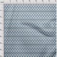 thumbnail image 3 of oneOone Viscose Jersey Fabric Chevron Ikat Print Fabric By The Yard 60 Inch Wide, 3 of 5