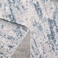 thumbnail image 3 of Tapis tissé crème et bleu Veruca, 3 of 7