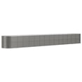 thumbnail image 1 of vidaXL Raised Garden Bed Raised Flower Bed Galvanized Steel Outdoor Planter, 1 of 6