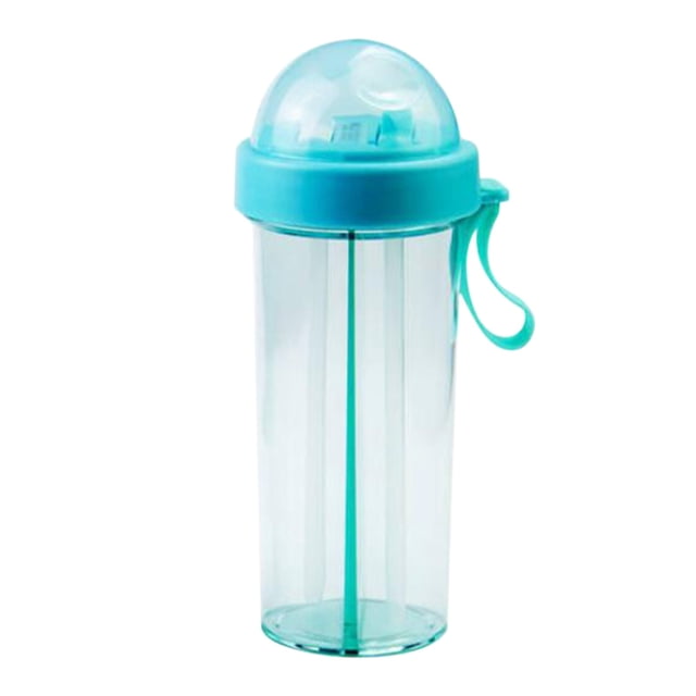 Back to School! mtvxesu Water Cup with Handle, 600ml Bottle Plastic Cup Transparent Matte Portable Not Easy To Break Water Cup Outdoor Sports Travel Water Bottle Portable Leak-proof