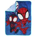 thumbnail image 4 of Spider-Man 'Spidey and his Amazing Friends - 3 Man Squad' Silk Touch Fleece Throw, 4 of 6