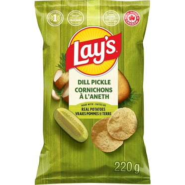 Lay's Dill Pickle flavoured Potato Chips