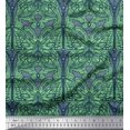thumbnail image 1 of Soimoi Polyester Crepe Fabric Dot & Artistic Butterfly Print Fabric by The Yard 42 Inch Wide, 1 of 3
