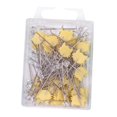 thumbnail image 2 of KLKCMS Straight Pins Hand Sewing Pins for DIY Activities Parties Wedding Decoration Yellow, 2 of 9