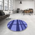 thumbnail image 4 of Ahgly Tapis Rectangulaire Lavable en Machine Intérieur Transitionnel Bleu Ciel, 5 Pieds x 8 Pieds, 4 of 7