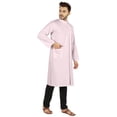 thumbnail image 2 of Atasi Indian Designer Kurta For Mens Party Wear Traditional Dress Solid Ethnic Long Shirt, 2 of 7
